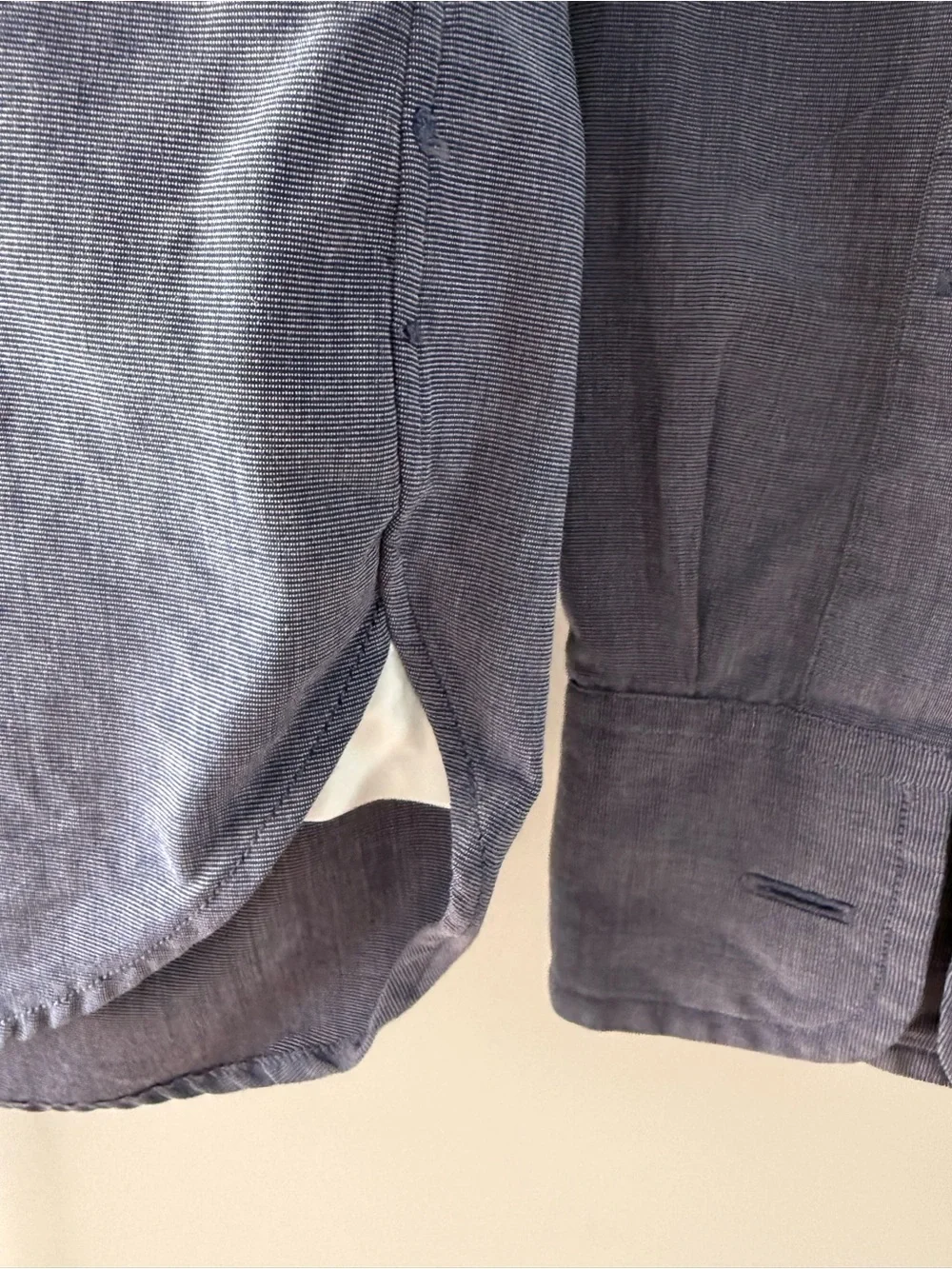 J.Crew Men’s Slim Fit Oxford Button-Down Shirt Blue Gray Size Medium